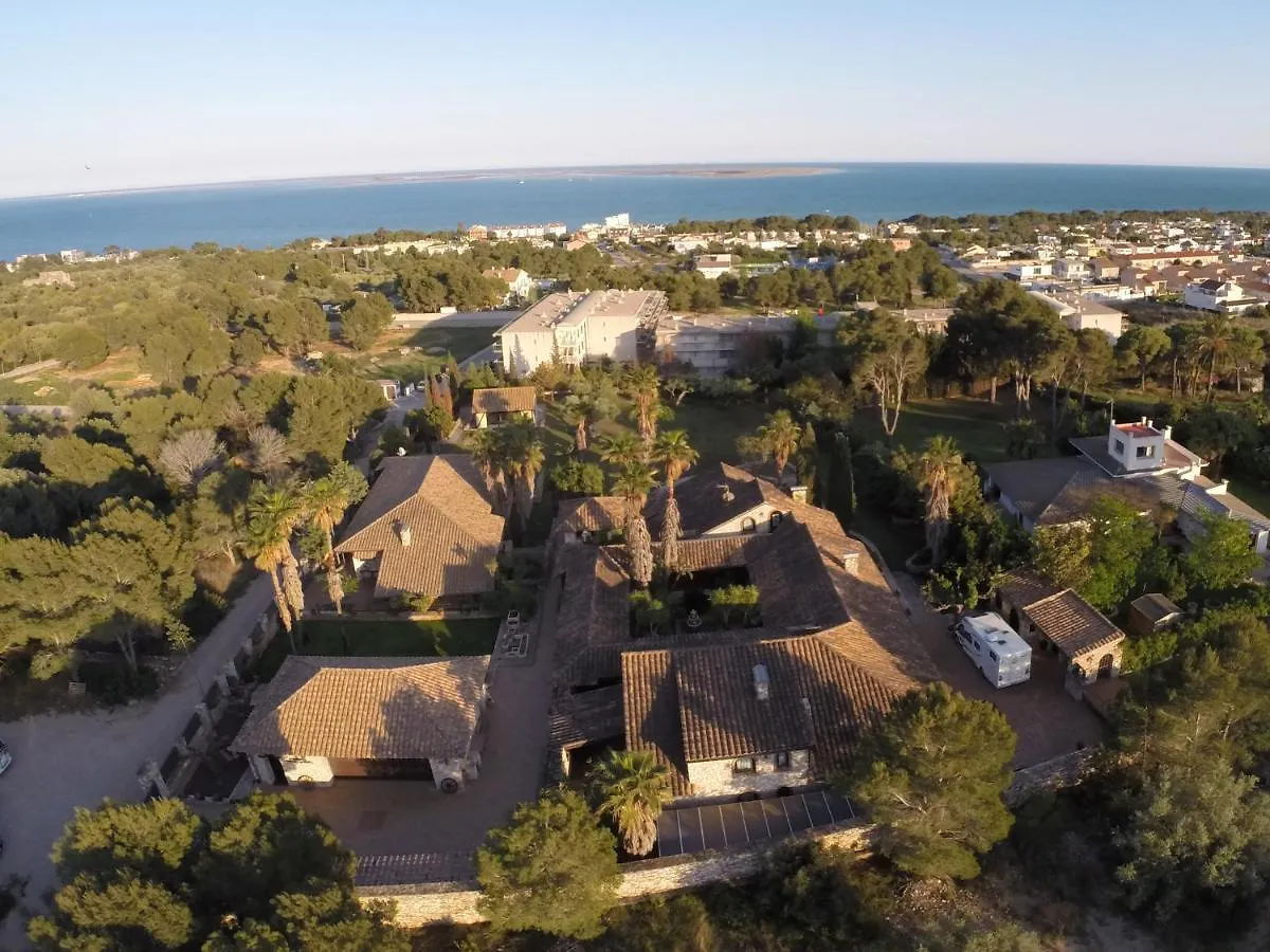 Lo Claustre Del Delta: Luxury Private Finca in Ebro Delta Sant Carles De La Rapita Villa